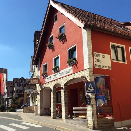 Gasthof Zum Loewen Goessweinstein Exteriér fotografie